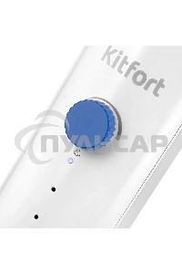 Швабра паровая Kitfort КТ-1048-3 белый/синий