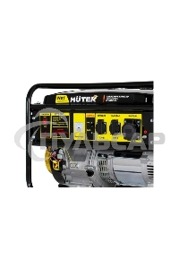 Электрогенератор бензиновый Huter DY8000L, 6.5 кВт, 91 дБ, 69.8 кг
