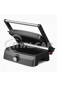 Электрический гриль BQ GR3004 черный-стальной