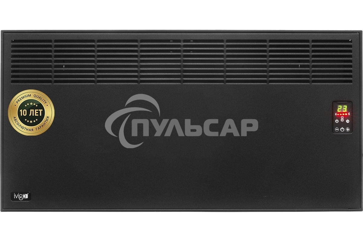 Электрический конвектор iVigo EPK4590E25 2500Вт черный матовый