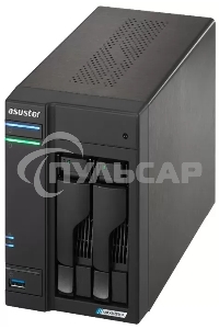Сетевой накопитель ASUSTOR AS6702T /2BAY/EU/4GD4 (90IX01N1-BW3S20)