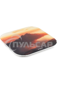 Весы напольные электронные Hyundai H-BS03981 макс.180кг оранжевый