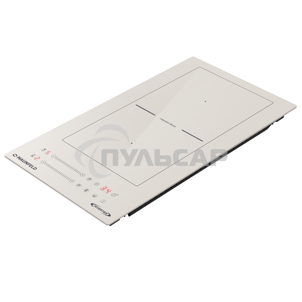 Индукционная варочная панель Maunfeld CVI292S2BBG Inverter бежевый
