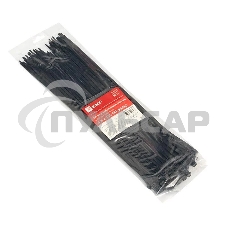 Хомут кабельный 4.8х350 нейл. черный (уп.100шт) EKF plc-cb-4.8x350