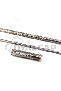 Шпилька Крепдил DIN 976-1 М10х1000 резьбовая покрытие цинк