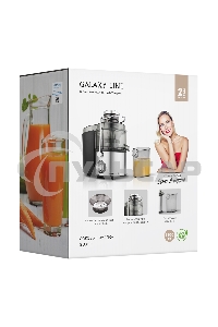 Соковыжималка центробежная Galaxy Line GL 0810 1200Вт рез.сок.:500мл. серебристый