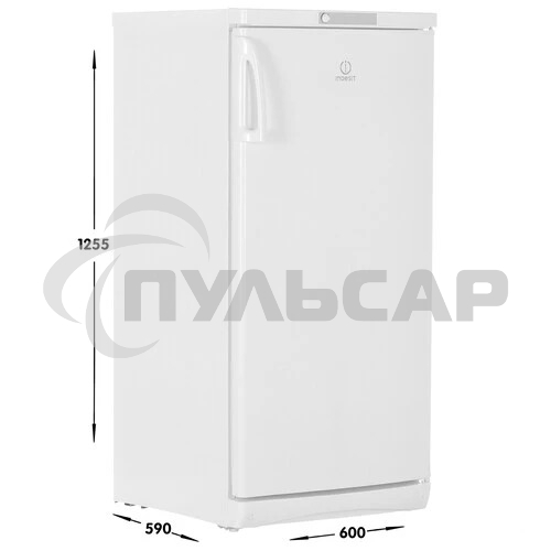 Холодильник Indesit ITD 125 W белый однокамерный 182/28л морозилка сверху, капельная система
