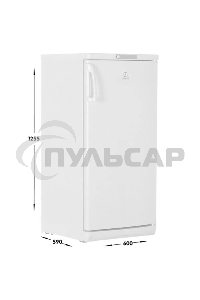 Холодильник Indesit ITD 125 W белый однокамерный 182/28л морозилка сверху, капельная система
