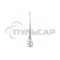 Миксер для песчано-гравийных смесей, 80 х 450 мм, оцинкованный, хвостовик SDS Plus Denzel