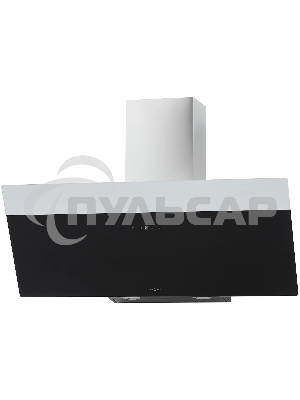 Наклонная вытяжка Krona KRISTEN A 900 black S черный/нерж.сталь