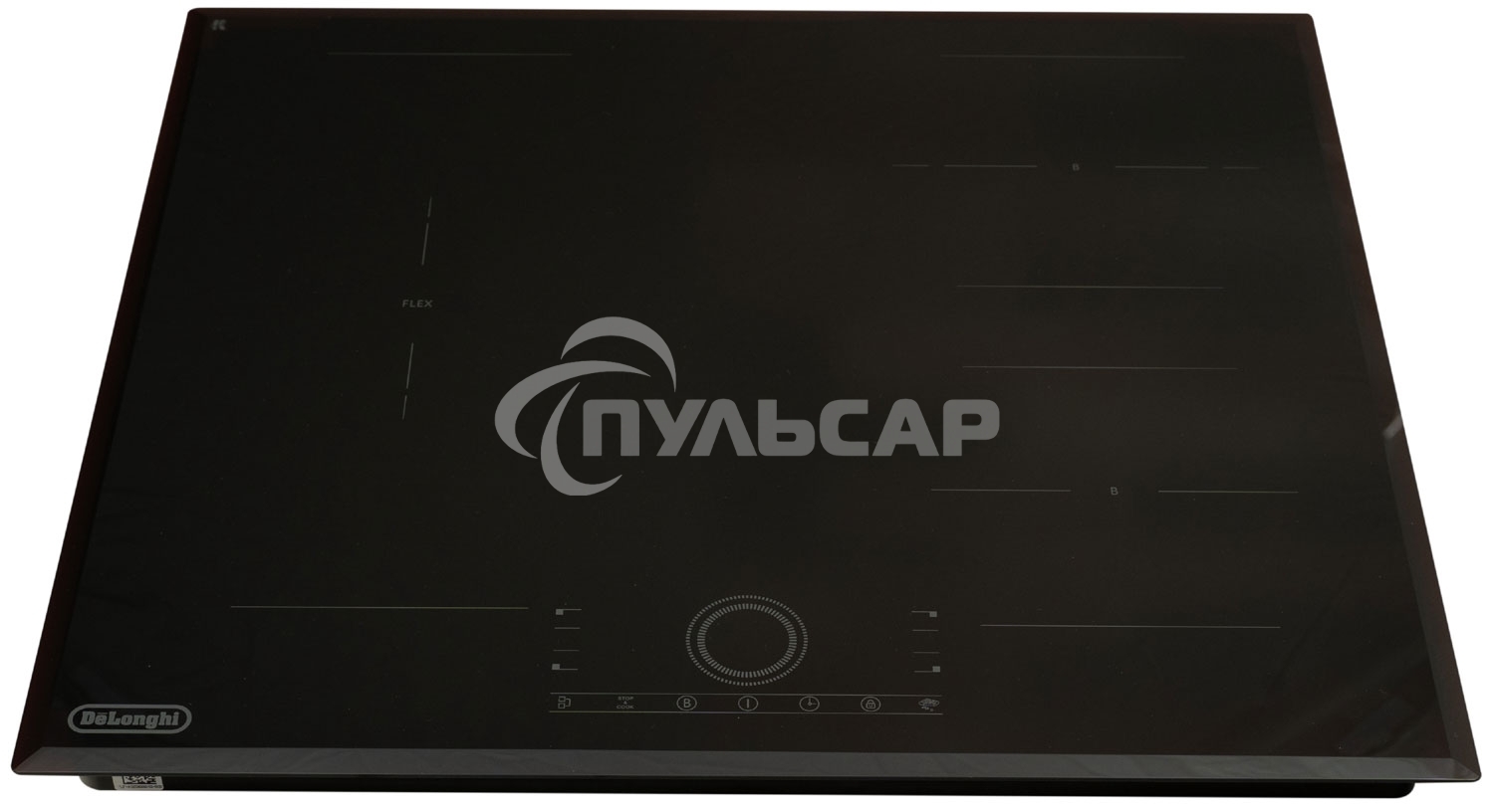 Индукционная варочная панель DeLonghi ELETTRA 4B1P CR независимая, черный