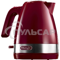 Чайник электрический DeLonghi KBLA2001.R 1.7 л, 2000 Вт, красный