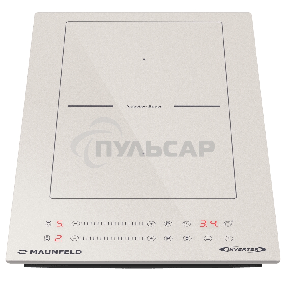 Индукционная варочная панель Maunfeld CVI292S2BBG Inverter бежевый