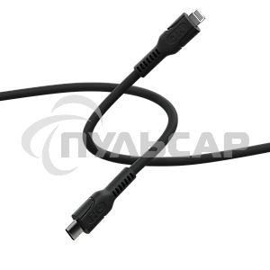 Кабель MORE CHOICE (4620202553690) K65ia 2м USB 3.0A PD 27W для Lightning ng 8-pin 2 м, черный