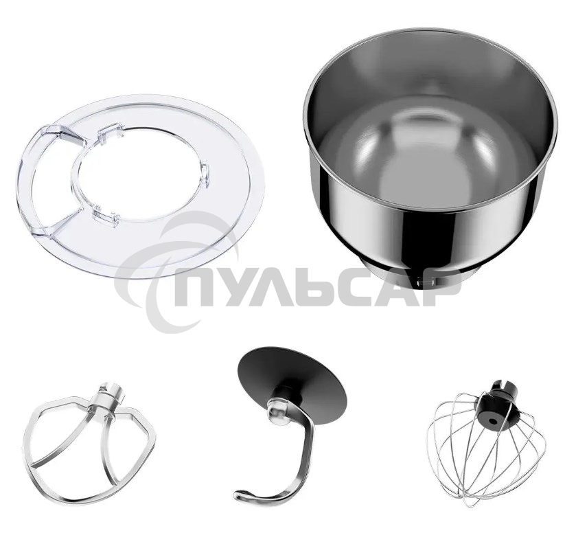 Планетарный миксер BQ MX640 Gold. Максимальная мощность 1600 Вт