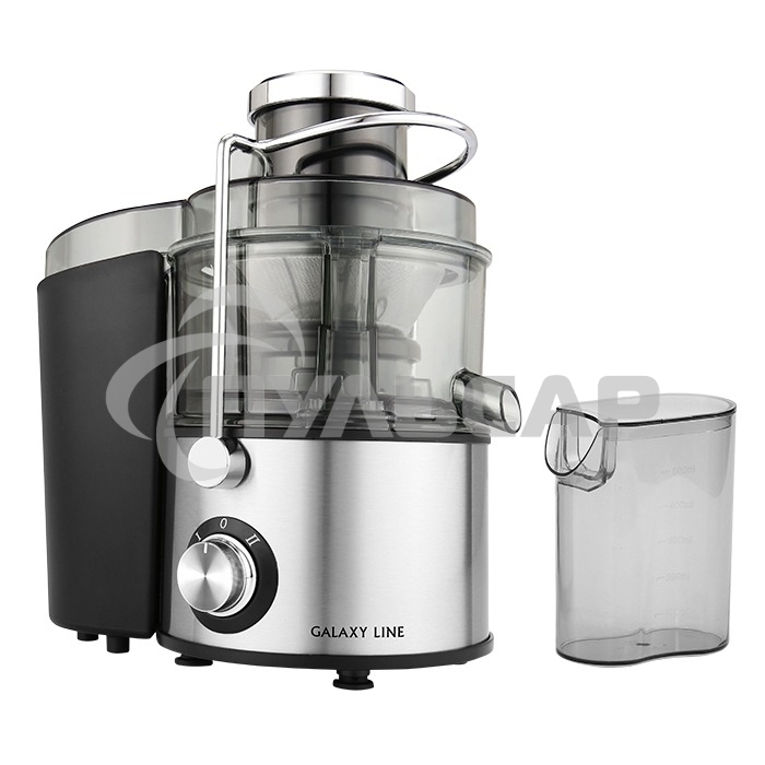 Соковыжималка центробежная Galaxy Line GL 0810 1200Вт рез.сок.:500мл. серебристый