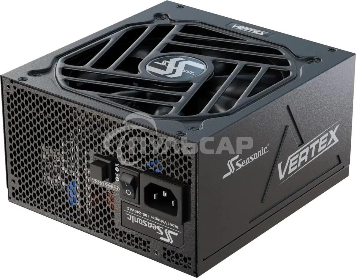 Блок питания Seasonic ATX 1200W VERTEX GX-1200 80 PLUS gold (20+4pin) APFC 135мм fan 18xSATA Cab Manag RTL