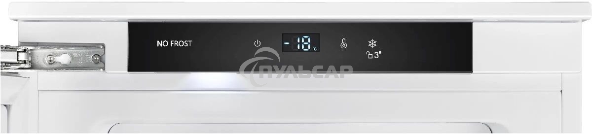 Встраиваемый холодильник Korting KSI 1221, белый однокамерный 173л, морозилка отсутствует, капельное