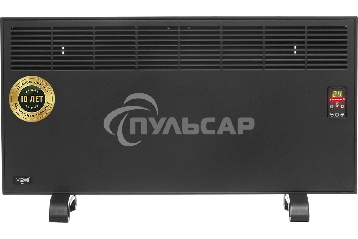 Электрический конвектор iVigo EPK4590E25 2500Вт черный матовый