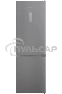 Холодильник Hotpoint HT 5180 MX нержавеющая сталь/серебристый двухкамерный 220/78 л морозилка снизу, No Frost