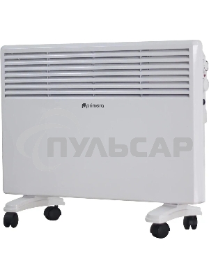 Конвектор Primera PHP-1500-MXB, белый, 1500 Вт, 20 м2, термостат