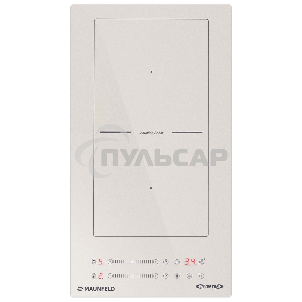 Индукционная варочная панель Maunfeld CVI292S2BBG Inverter бежевый
