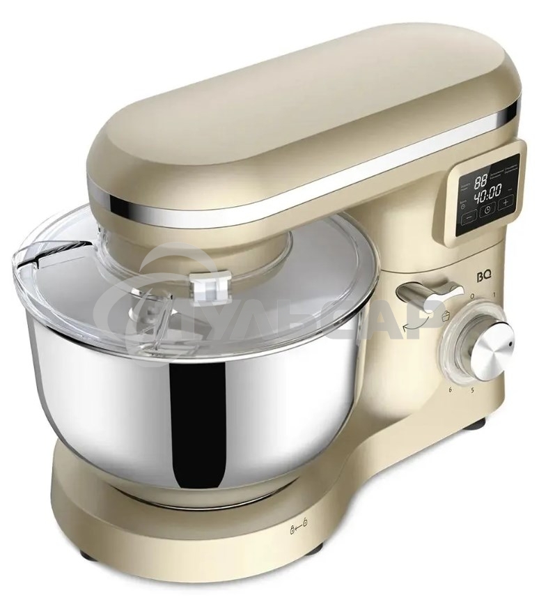 Планетарный миксер BQ MX640 Gold. Максимальная мощность 1600 Вт