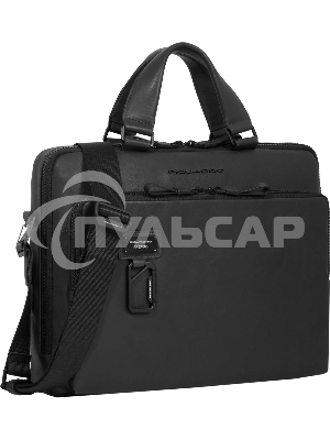 Сумка для ноутбука Piquadro Harper CA4098AP/N, натур.кожа, черный