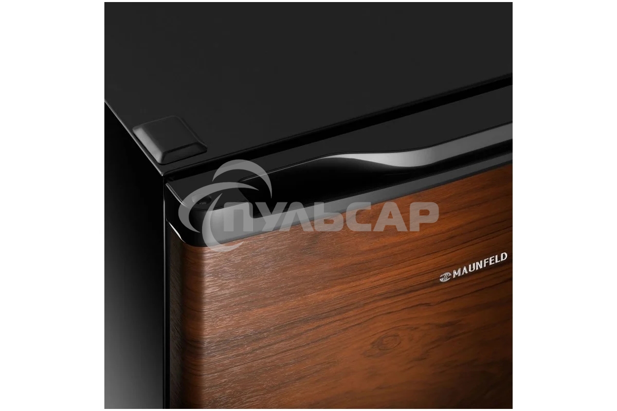 Холодильник Maunfeld MFF50WD дерево/черный мат. однокамерный 46л