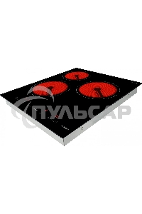 Варочная поверхность Hyundai HHE 4554 BG, черный