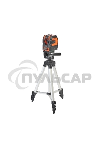 Нивелир лазерный PATRIOT LL 101. дальность без приемника 15м., 1/4 дюйма, красный, Длина волный 650Нм, Штатив в комплекте!