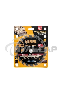 Пильный диск по дереву с гвоздями Denzel ф165 х 20 мм, 20 зубов 733917