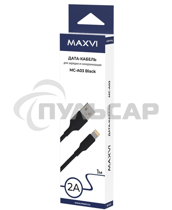 Кабель Maxvi MC-A03 черный