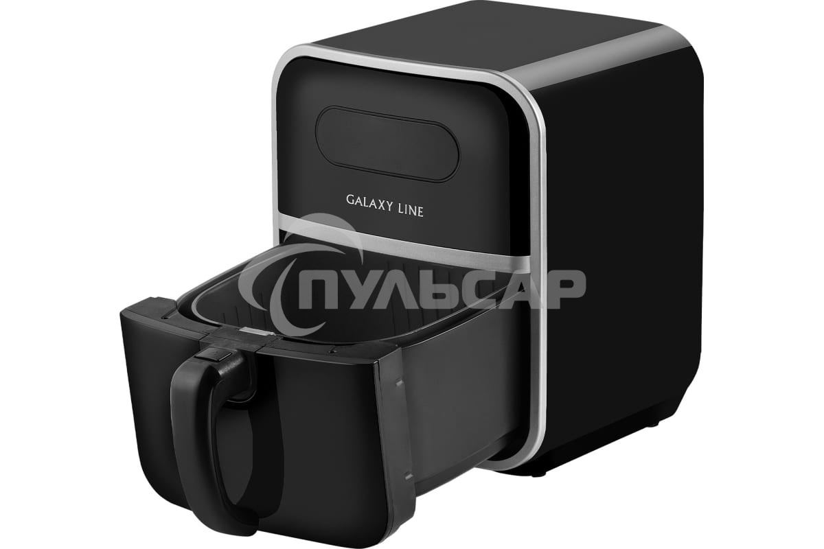Аэрогриль Galaxy Line GL 2528, черный, электронное управление, с функцией сушки овощей и фруктов, 2000 Вт