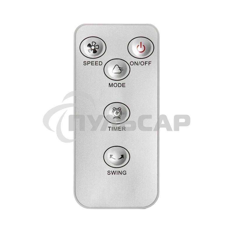 Вентилятор напольный DUX 7 лопастей, д/у управление, 50Вт белый 60-0221