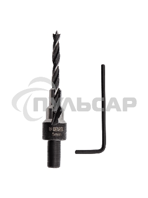 Сверло-зенкер под конфирмат Denzel 5 мм