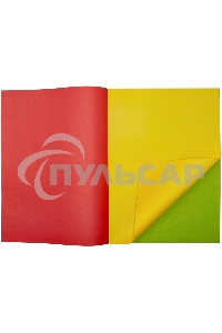 Бумага цветная Silwerhof двустор. 16л. 8цв. A4 CREATE 50г/м2 скрепка