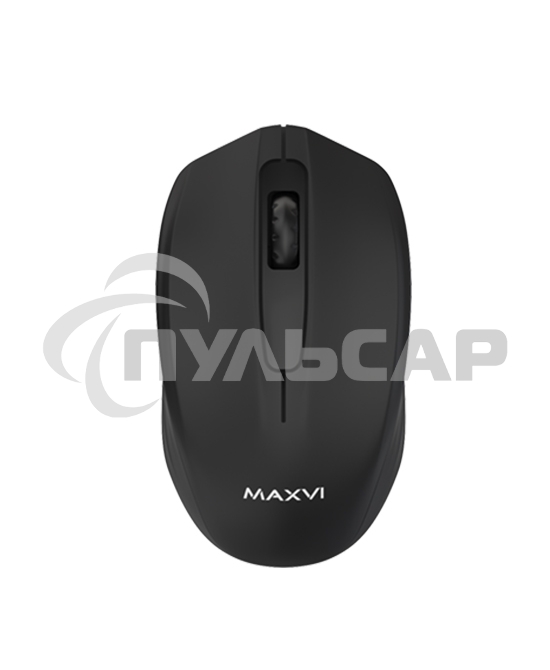 Мышь беспроводная Maxvi MWS-05 черный, 3 кнопки, 1000 dpi