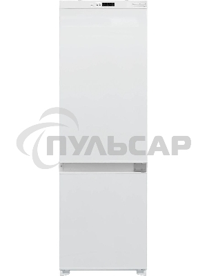 Встраиваемый холодильник Hyundai HBR 1784 2-хкамерн. белый