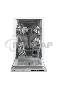 Встраиваемая посудомоечная машина Indesit RWM 8E55, белый, 44.8 см, 9 компл., 55 дБ, класс A