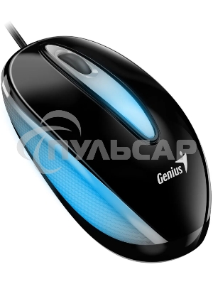Мышь проводная Genius DX-Mini черный, 1000 dpi, USB, кнопки - 3