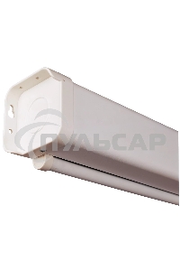 Настенный экран Lumien Master Picture 189х240 см Matte White FiberGlass, черн. кайма по периметру, доп. черн. кайма сверху 51 см 16:9