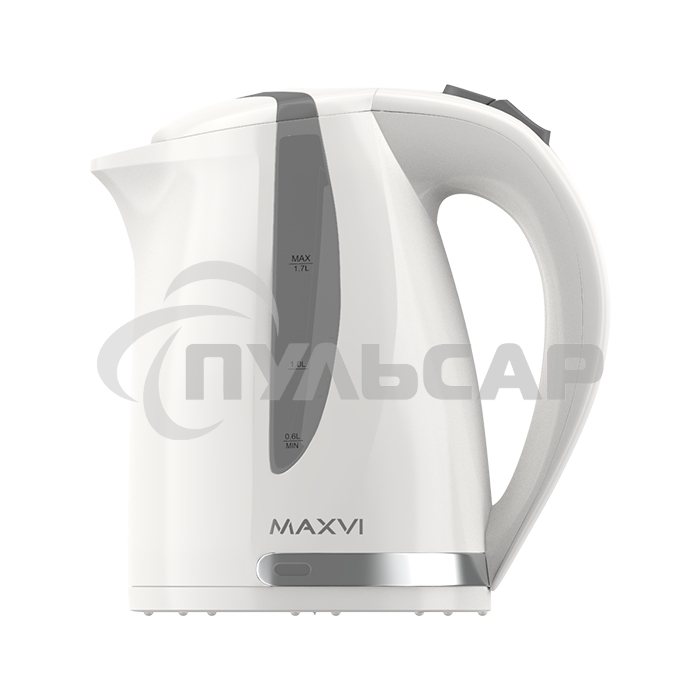 Чайник электрический Maxvi KE1701P белый-grey