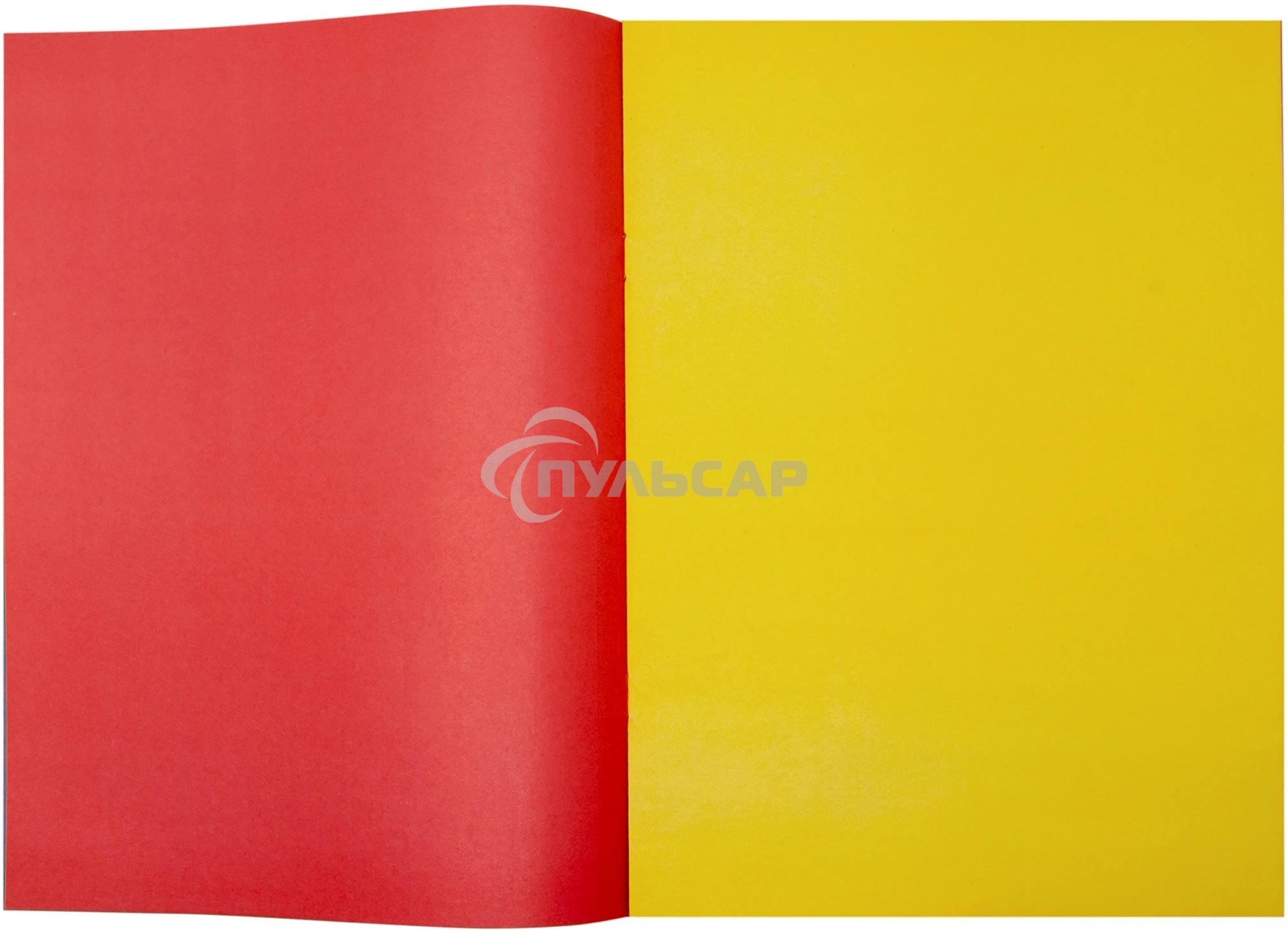 Бумага цветная Silwerhof двустор. 16л. 8цв. A4 CREATE 50г/м2 скрепка