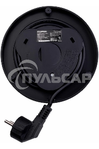 Чайник электрический Hyundai HYK-G8808 1.7л. 2200Вт черный/серебристый корпус: стекло
