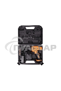 Дрель-шуруповерт Вихрь ДА-20Л-2К 72/14/21, Аккумуляторная, 20В, 2 АКБ, Кейс