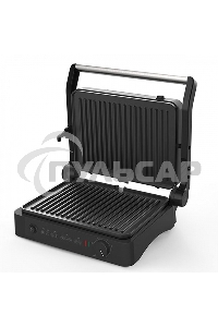 Электрический гриль BQ GR3001, черный/стальной
