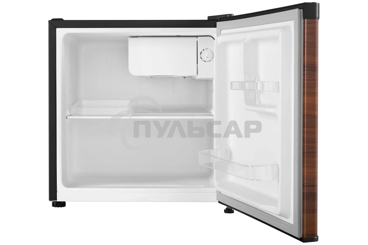 Холодильник Maunfeld MFF50WD дерево/черный мат. однокамерный 46л