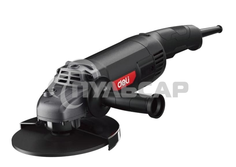 Углошлифовальная машина сетевая Deli DE-JM180-1E (2000Вт, 180мм, 8500об/мин, картон)