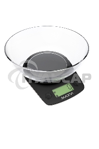 Весы кухонные Maxvi KS102P черный